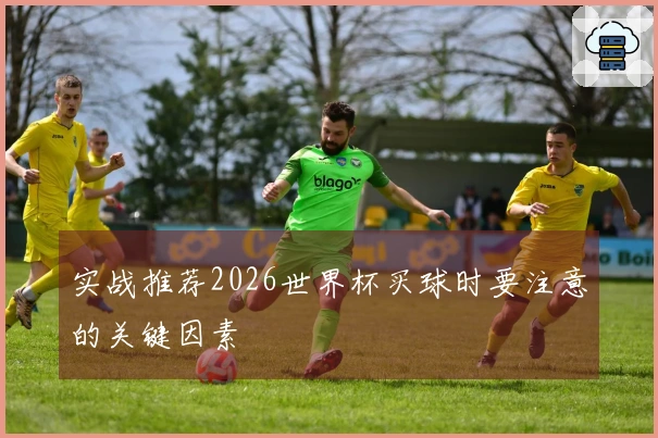 实战推荐2026世界杯买球时要注意的关键因素